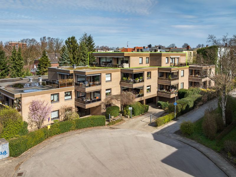 Sonniges Penthouse – Am Drägerpark mit Traumblick auf die Altstadt